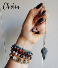 Load image into Gallery viewer, Full Chakra Bracelet - Essential Oil Diffuser