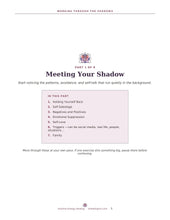 Load image into Gallery viewer, Working Through the Shadows: A Workbook on Shadow Work
